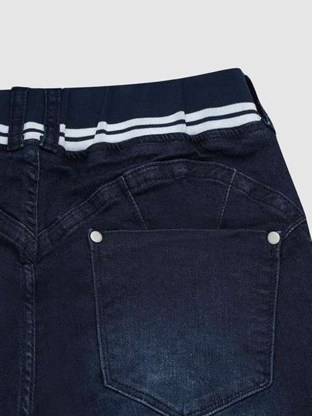Flamingals Dark Wash Slim Fit Cropped Jeans | XL (12/14) - Picture 4 of 7
